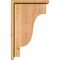 Ekena Millwork Newport Smooth Corbel w/Backplate, Western Red Cedar, 5 1/2"W x 14"D x 22"H COR06X14X22NEW01SWR - alternate 3